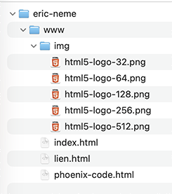exemple du travail à rendre